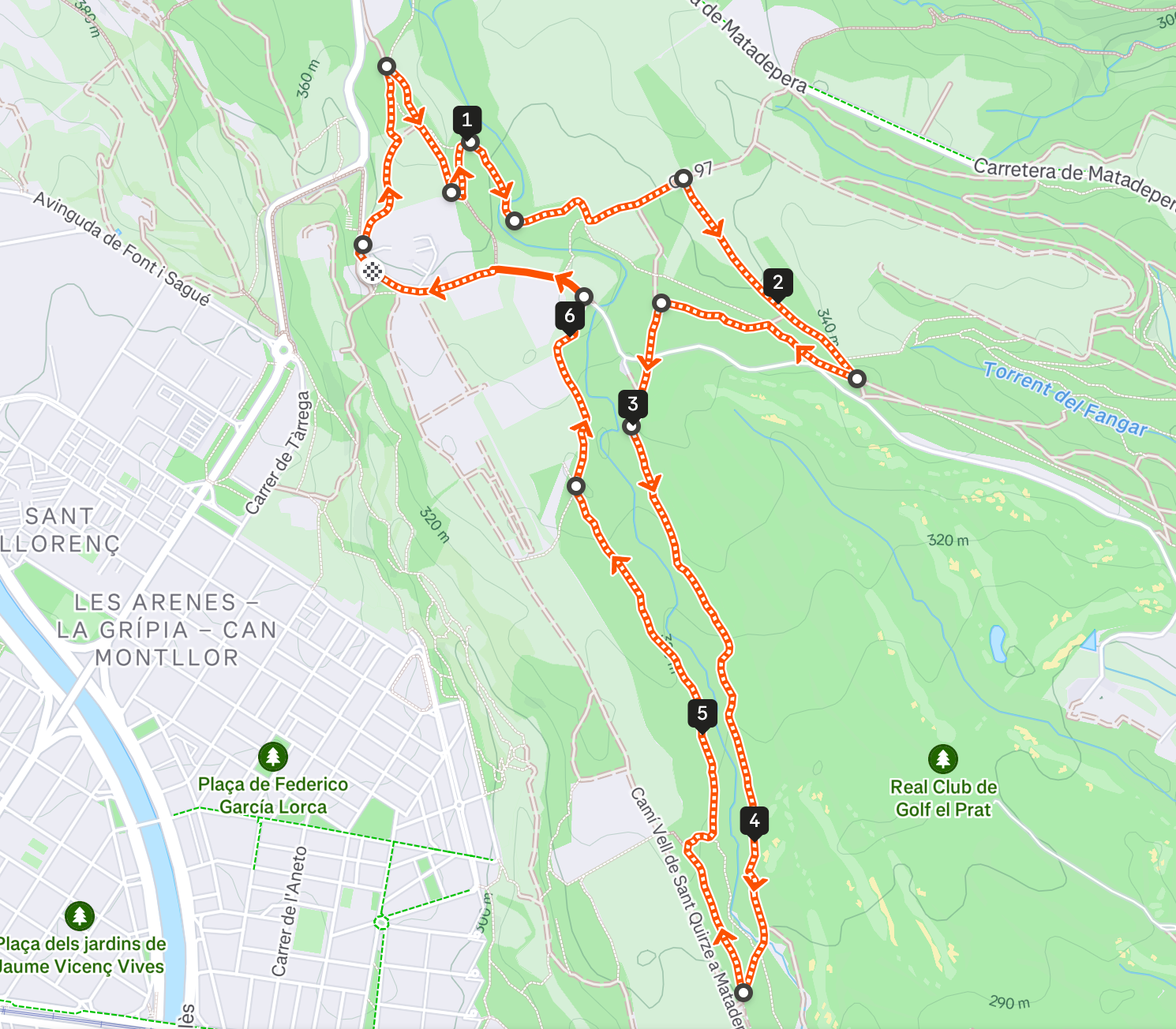 Course map